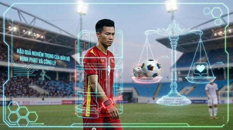 Thông tin về hình phạt đối với hành vi bán độ bóng đá