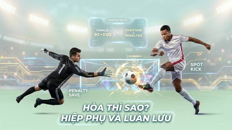 Sẽ có những hiệp đá phụ để phân thắng thua trong trận chung kết