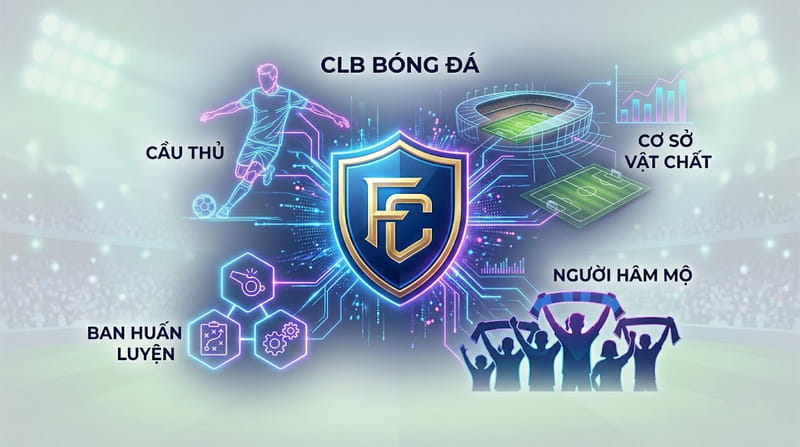 CLB là gì? Câu lạc bộ bóng đá, FC và cấu trúc CLB hiện đại