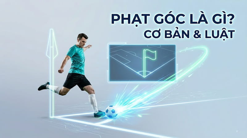 Corner trong bóng đá được hiểu là hình thức phạt góc