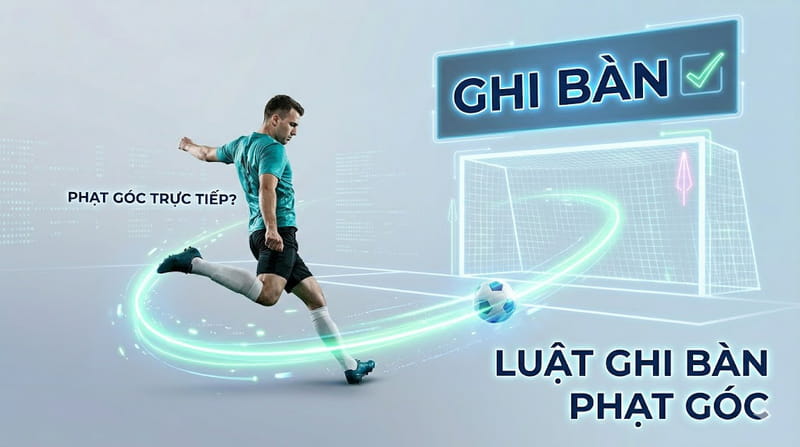 Có được ghi bàn trực tiếp từ quả phạt góc