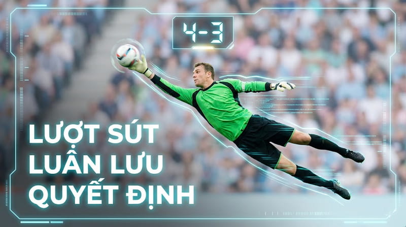 Đá luân lưu là gì? Luật sút penalty 11m phân định thắng thua