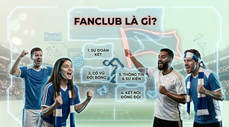 Fanclub là gì? Văn hóa người hâm mộ và fan club trong bóng đá