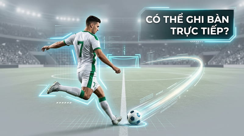 Có thể ghi bàn trực tiếp từ quả kick off theo luật bóng đá