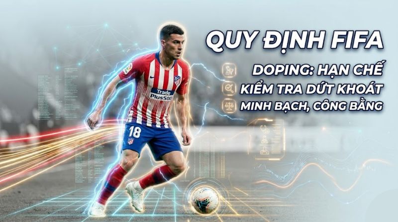Tham khảo thông tin về quy định doping theo FIFA