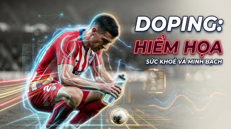 Doping trong bóng đá là gì? Tì hiểu về luật phạt và tác hại của chất cấm