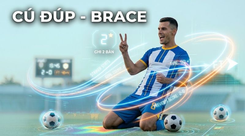 Ghi 2 bàn thắng trong bóng đá được gọi là cú đúp