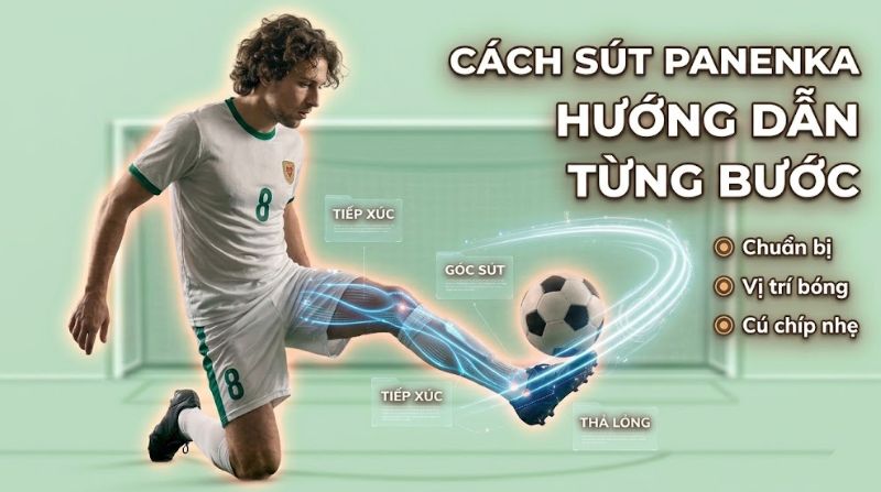 cách sút panenka kỹ thuật