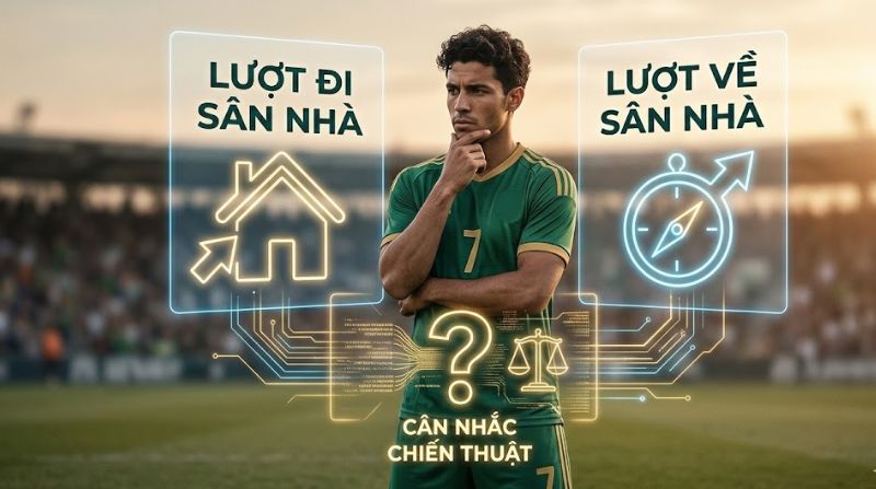 Thứ tự đá lượt đi lượt về có thể ảnh hưởng đến chiến thuật thi đấu