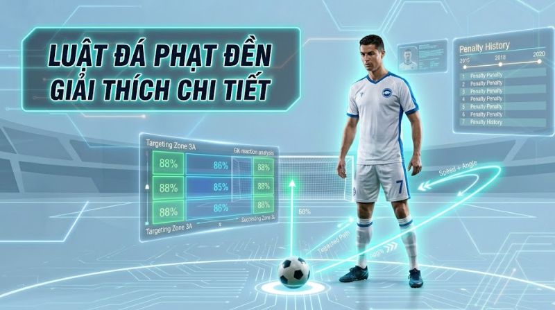 Penalty là đá phạt đền trong bóng đá