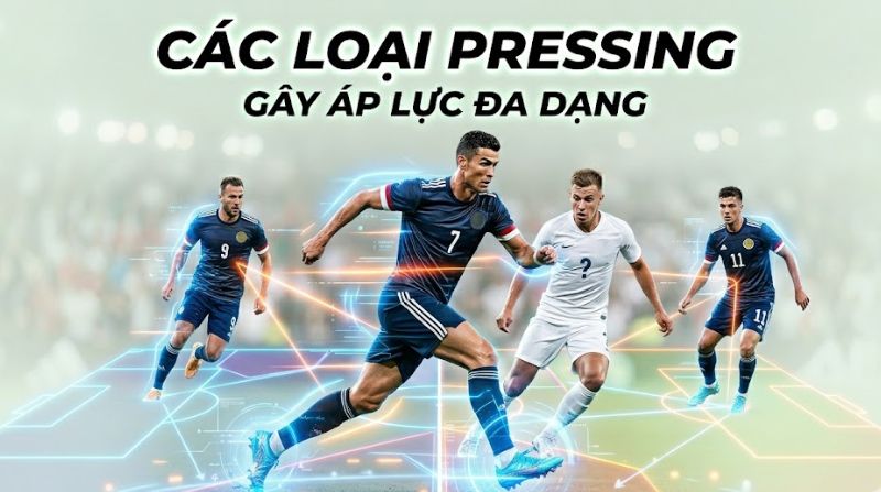 Tổng hợp các loại pressing trong bóng đá