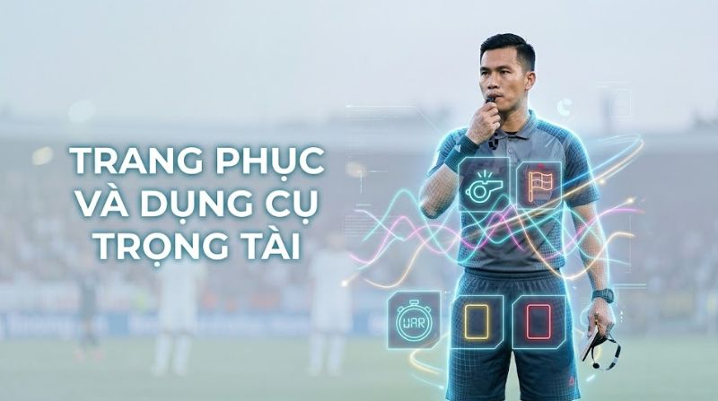 Tìm hiểu về trang phục và các dụng cụ của trọng tài