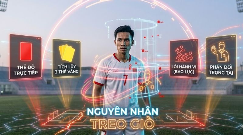 Treo giò xảy ra từ hai nguyên nhân chính