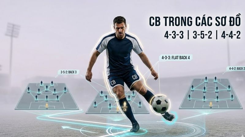 Mọi sơ đồ đá bóng đều có CB