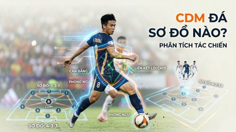 CDM thường xuất hiện trong hầu hết sơ đồ hiện đại
