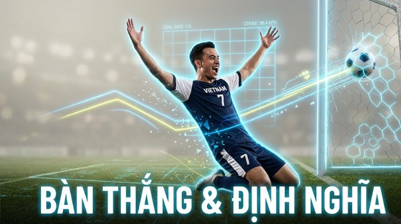 Goal trong bóng đá có nhiều nghĩa
