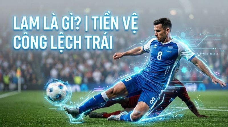 LAM trong bóng đá là gì? Giá trị của tiền vệ tấn công lệch trái trong đội hình