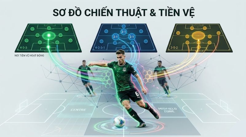 tiền vệ con thoi