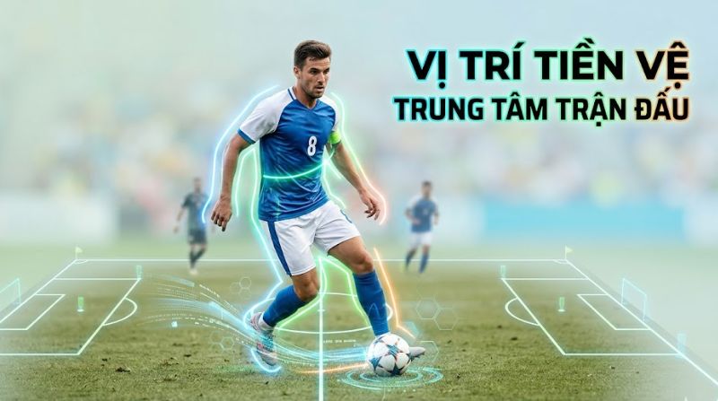 Tiền vệ là gì trong bóng đá? Tìm hiểu về vị trí tiền vệ (midfielder)