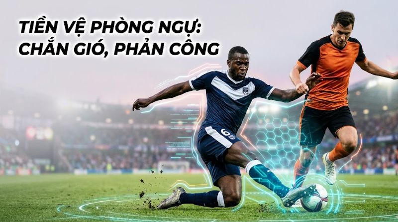 Tìm hiểu về nhiệm vụ của tiền vệ phòng ngự