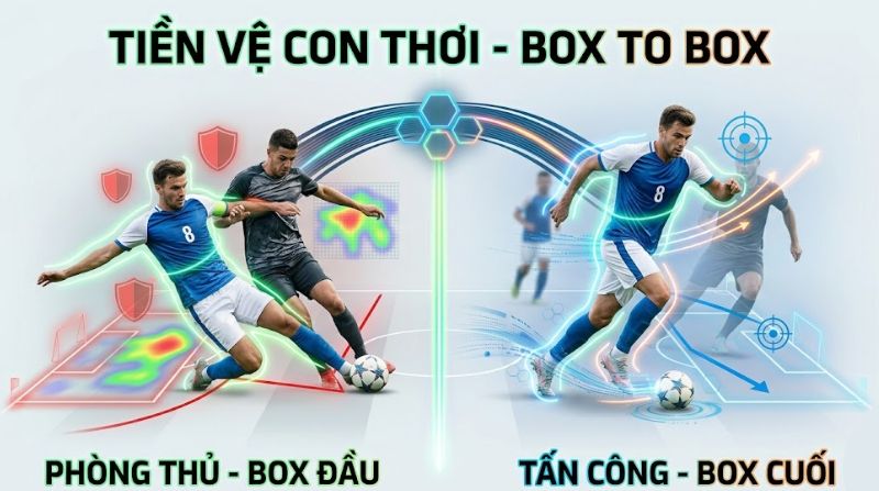 Tìm hiểu về tiền vệ con thoi