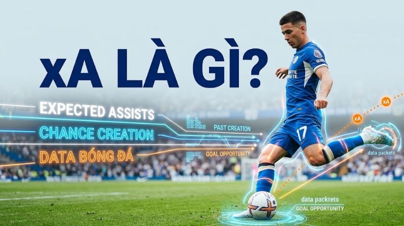 xA là gì trong bóng đá? Tìm hiểu chỉ số Expected assists (kiến tạo kỳ vọng)