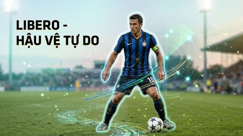 Libero là gì trong bóng đá? Nhiệm vụ của hậu vệ tự do trên sân