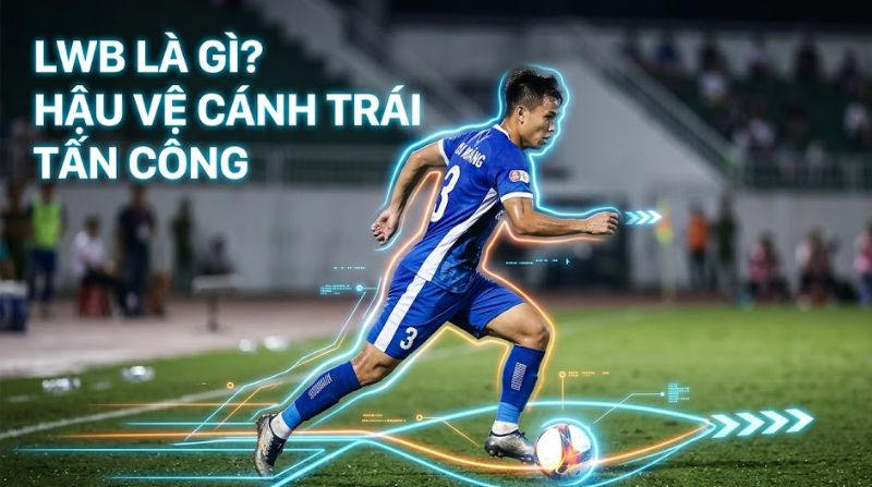 LWB là hậu vệ cánh trái tấn công
