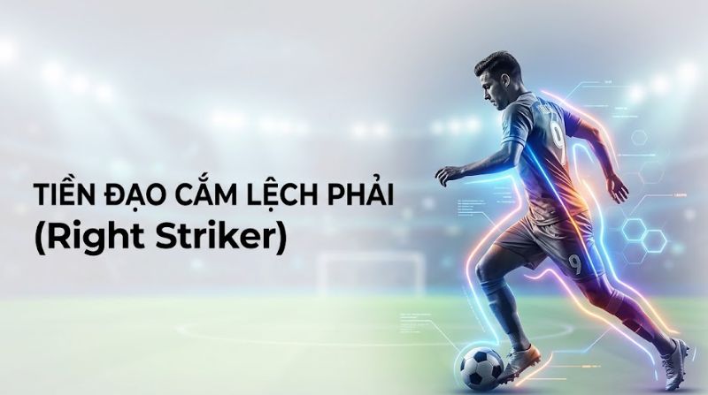 RS trong bóng đá là gì? Tất tần tật về tiền đạo cắm lệch phải