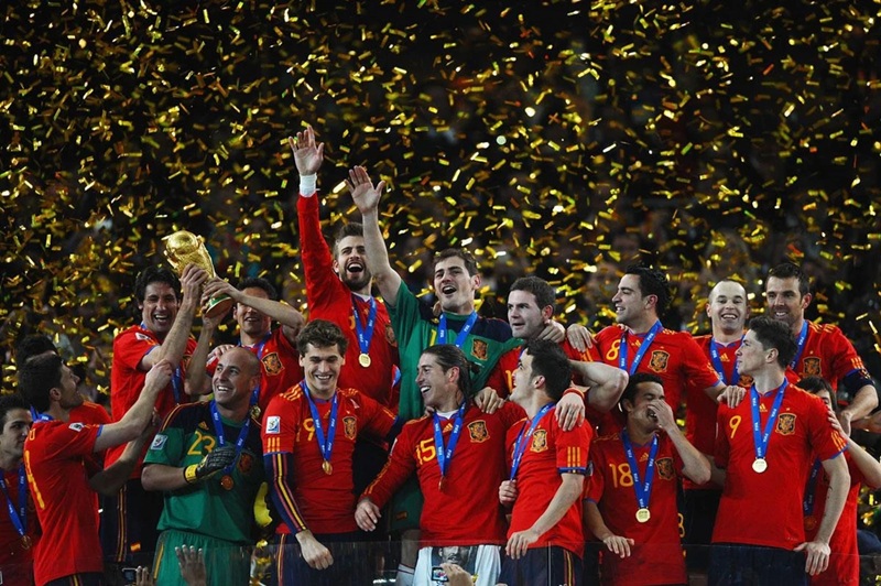 Tây Ban Nha vô địch World Cup mấy lần? Vô địch năm nào?