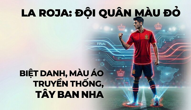 Biệt danh đội tuyển Tây Ban Nha: La Roja, La Furia Roja là gì?