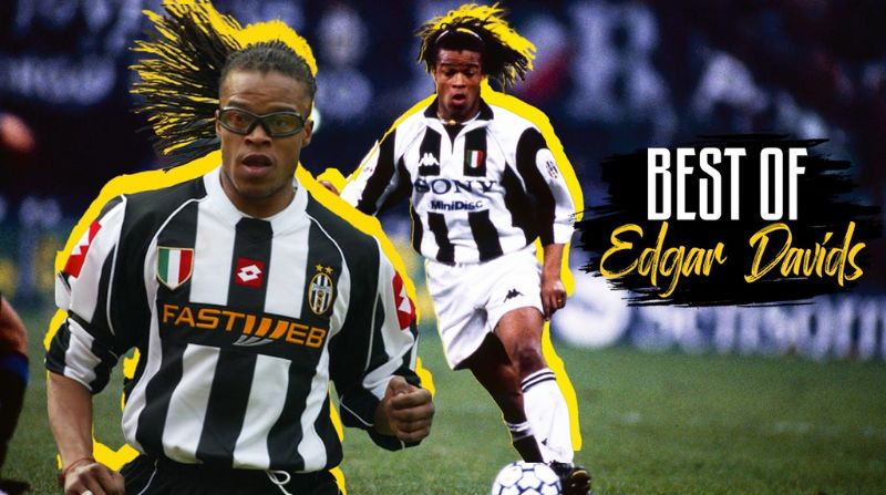 Edgar Davids mang số 26 tại Juventus