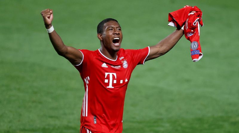 David Alaba mang áo số 27 tại Bayern Munich suốt 12 mùa giải (2009–2021)