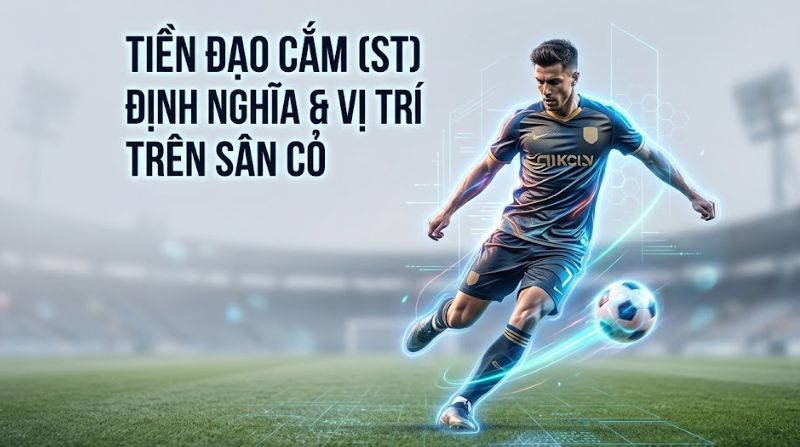 ST là gì? Giải mã nhiệm vụ quan trong của tiền đạo cắm trong bóng đá
