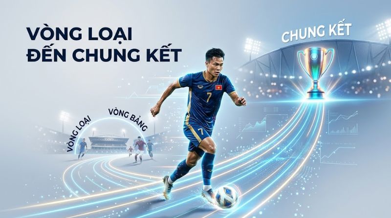 Hành trình từ vòng loại đến chung kết